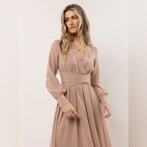 Bohme Veronica Dress in Taupe Size Small